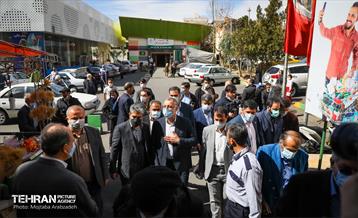 بازدید شهردار تهران از فروشگاه شهروند و میادین میوه تره بار 13