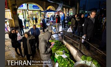 تهران یک شب مانده به یلدا 1