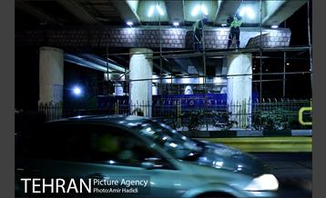 شب گردی اصحاب رسانه با معاون فنی و عمرانی شهرداری تهران 17