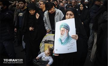 مراسم تشییع پیکرهای ۱۰۰ شهید گمنام 80