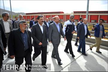 بهره برداری از پایانه مترو کلاهدوز با حضور شهردار تهران 11