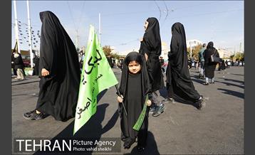 پیاده روی جامندگان اربعین حسینی (ع) در تهران 32