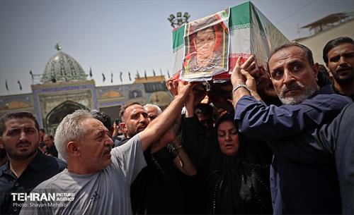 مراسم تشییع پیکر مطهر سرباز شهید ماهان ستاره 8