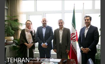 دیدار دبیر کل متروپلیس با معاون مالی و اقتصادی شهری 14