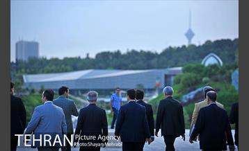 بازدید مهندس افشانی شهردار تهران از مجموعه باغ کتاب 37