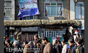 تشییع و تدفین دو شهید گمنام در بوستان گلزار منطقه 17 13