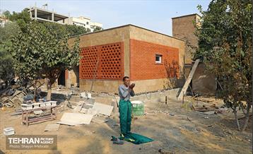 آخرین مراحل ساخت بوستان مادر و کودک "باغ نظر" 32