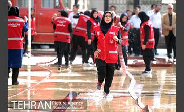 نمایشگاه عملیاتی سازمان آتش‌نشانی 24