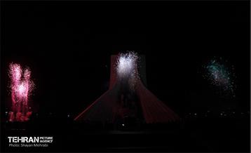 نور افشانی در شب سالگرد پیروزی انقلاب اسلامی - 2 20