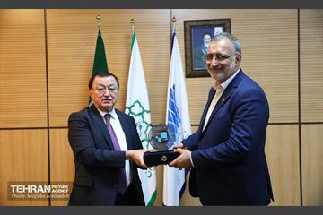دیدار شهردار صوفیا با شهردار تهران
