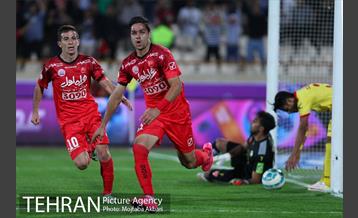 دیدار پرسپولیس و نفت تهران در لیگ برتر فوتبال 18