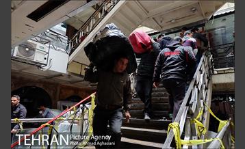 تخلیه اجناس مغازه های باقی مانده ساختمان پلاسکو -2 10