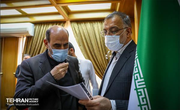 جلسه قرارگاه عملیاتی کرونا شهر تهران 16