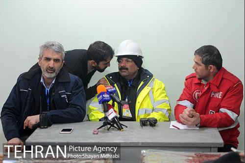 نشست خبری حادثه پلاسکو 6