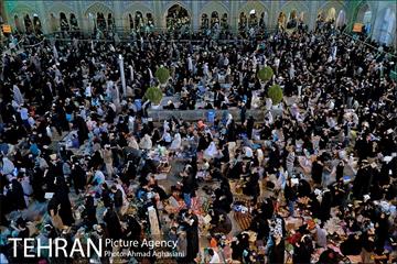 مراسم احیای شب بیست وسوم ماه رمضان درحرم حضرت عبدالظیم حسنی(ع) 27