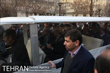 آیین رونمایی و بهره برداری از ناوگان حمل و نقل پاک با حضور دکتر قالیباف 40