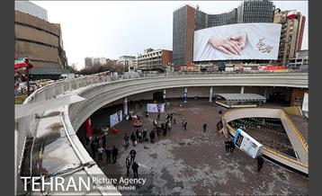 اجرای تئاتر خیابانی در میدانگاه ولی عصر (عج) 17