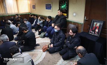 تشییع پیکر خبرنگار فقید مهدی علیرضایی 38