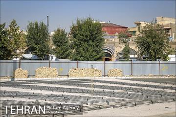 عملیات عمرانی میدان محمدیه 15