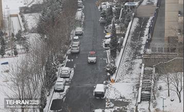 روز برفی تهران - 1 4