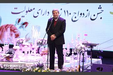 جشن ازدواج ۱۱۰ زوج دارای معلولیت 38