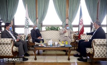 دیدار شهردار تهران با رییس سازمان پدافند غیرعامل 8