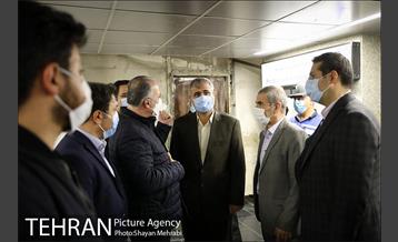 بازدید دادستان تهران و معاونین شهردار از زیرگذر گلوبندک 24