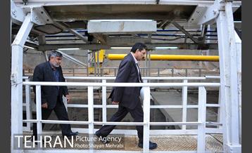 آغاز  حفاری تونل  محور جنوبی خط 6 مترو تهران 38