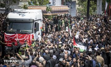 تشییع پیکر شهدای خدمت - ۴ 49