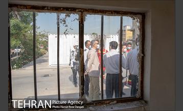 بازدید مدیرکل دفتر شهردار تهران از مرکز آموزش های آتش نشانی 8