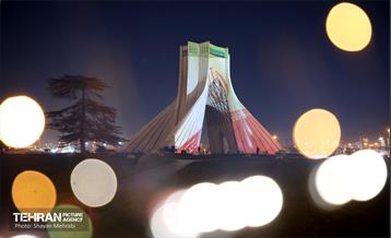 جشن نور در میدان آزادی 19