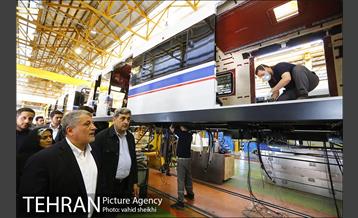 بازدید شهردار تهران از کارخانه واگن سازی تهران 22