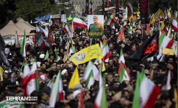 تشییع شهدای اقتدار ملی در تهران 40