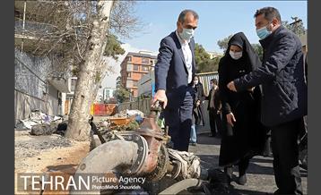 بازدید شهردار منطقه ۷ از روند اجرای پروژه های توسعه محله ای ۱۴۰۰