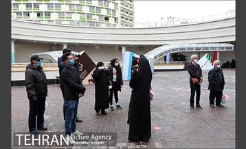 اجرای تئاتر خیابانی در میدانگاه ولی عصر (عج) 5