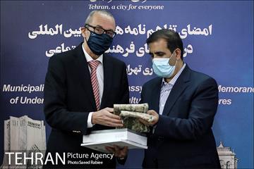 امضای تفاهم نامه همکاری بین المللی بین شهرداری تهران و سفارت اتریش 16