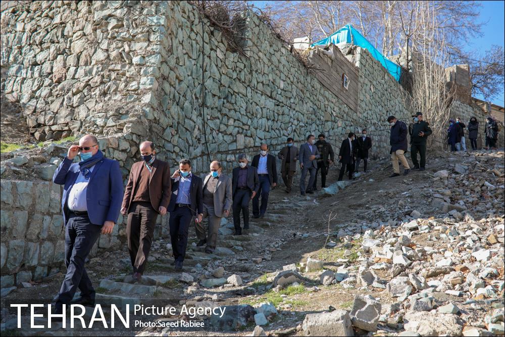 بازدید نمایندگان سازمان ملل از دره فرحزاد و محله اسلام آباد 8