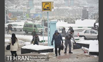 بارش برف زمستانی در تهران-2 31