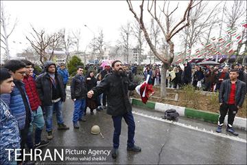 نمایش خیابانی شاهد عینی بمناسبت 22 بهمن  1