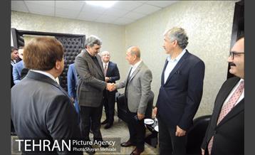 دیدار محمت دومان دبیرکل سازمان شهرهای متحد با پیروز حناچی شهردار تهران 1