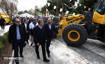 رونمایی از ماشین آلات سازمان مدیریت پسماند 16