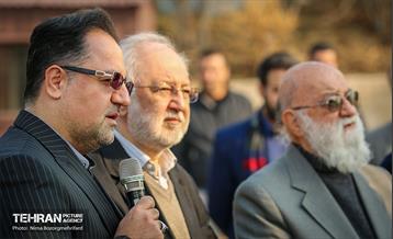 مراسم رونمایی از سازه حجمی عروج 11