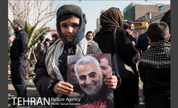 آئین تشییع «سردار قاسم سلیمانی» 42