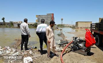 امدادرسانی تیم مدیریت بحران تهران به مناطق سیل‌زده سیستان و بلوچستان 29