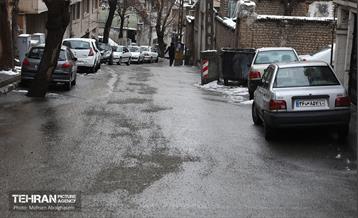 تهران بعد از برف 7