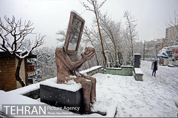 بارش برف زمستانی در تهران 18