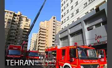 حادثه آتش سوزی برج پارامیس 14