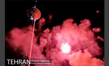 نورافشانی برج میلاد درشب عید سعید غدیر 4