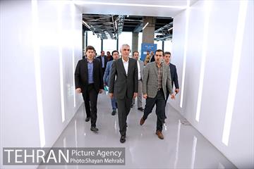 بازدید مهندس افشانی شهردار تهران از مجموعه باغ کتاب 8