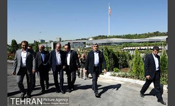 افتتاح دریاچه باغ هنر اراضی عباس آباد با حضور شهردار تهران 19